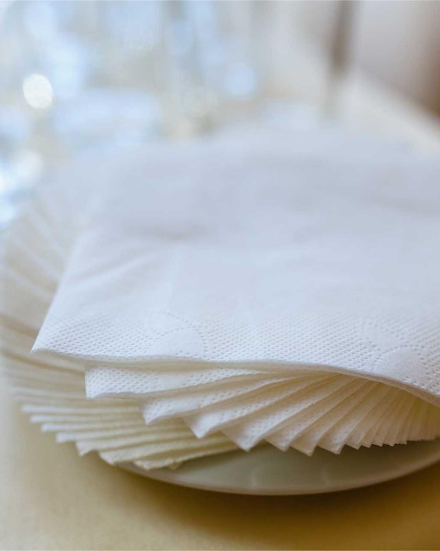 Venta de servilletas y otros artículos de celulosa